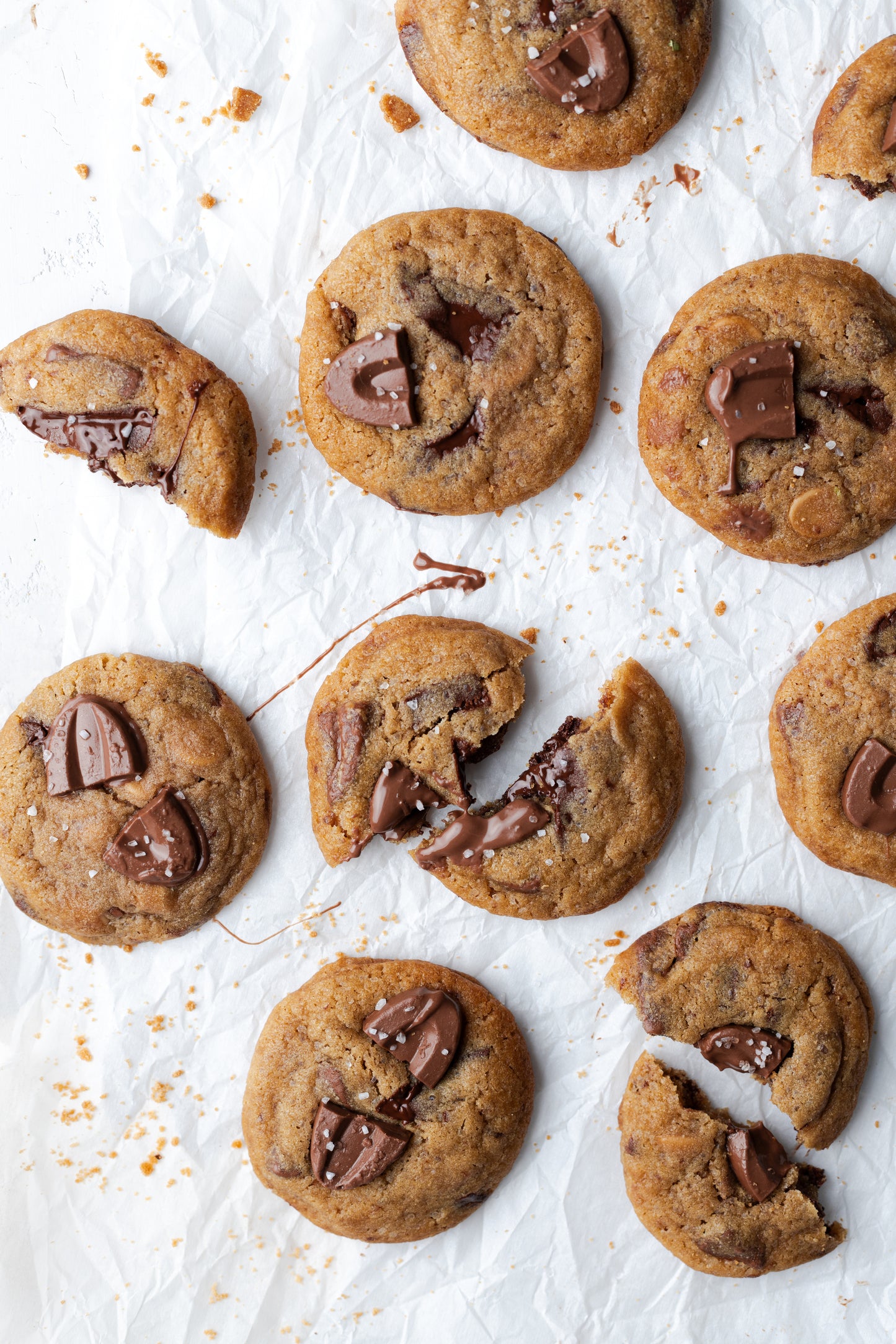 Triple Chocolate Chunks Cookies