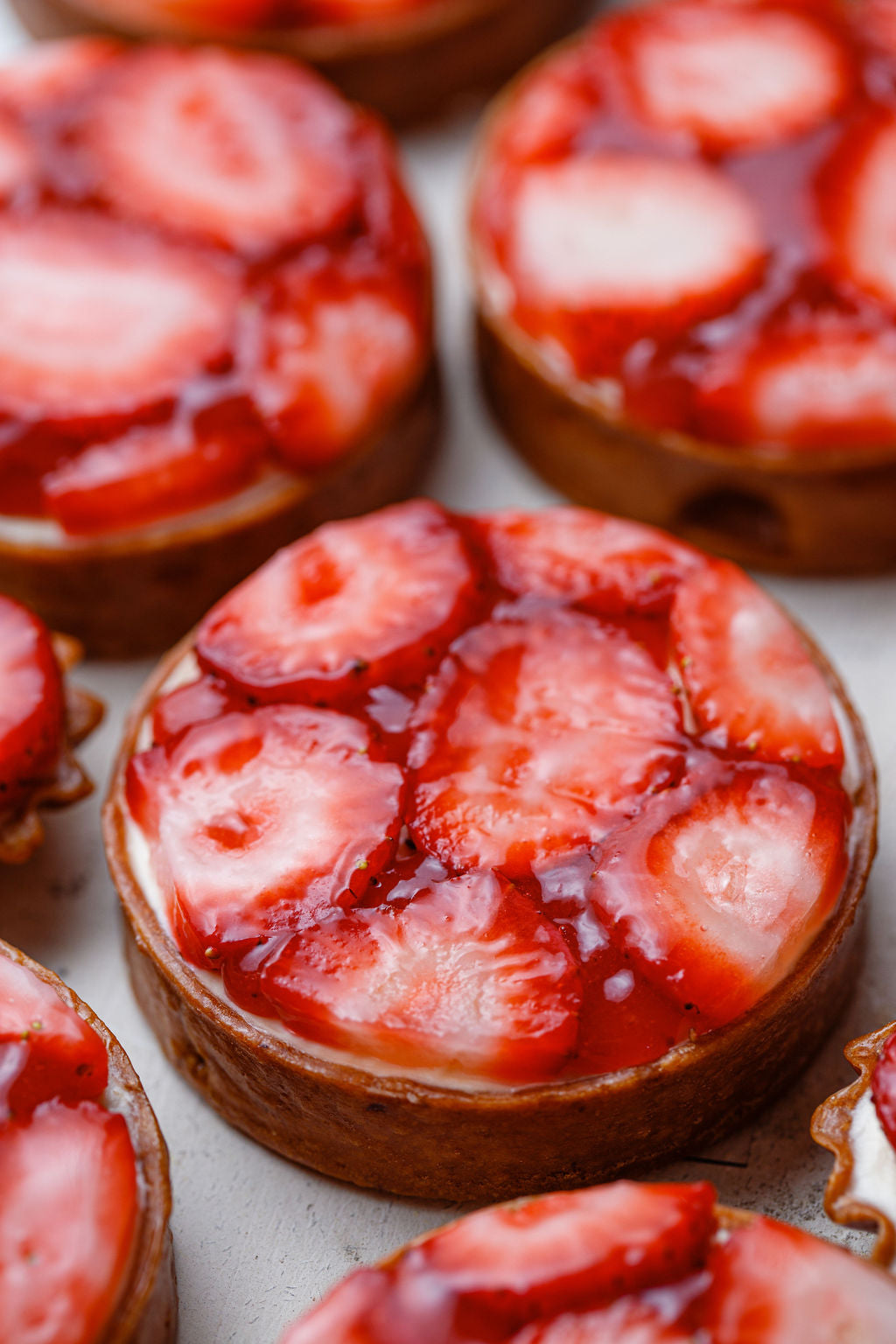 Strawberry Orange Blossom Tart