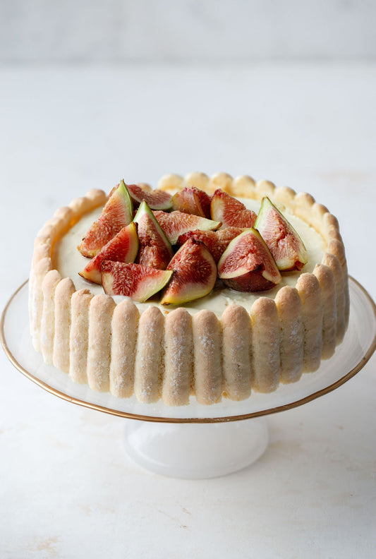 Fig Cinnamon Vanilla Charlotte