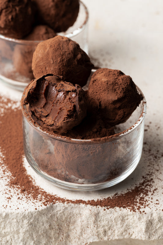 Earl Grey Dark Chocolate Truffles