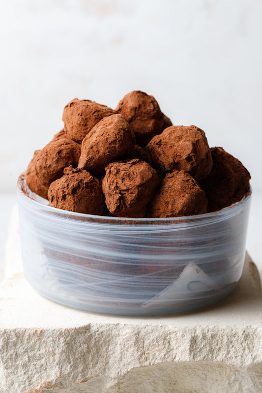 Earl Grey Dark Chocolate Truffles