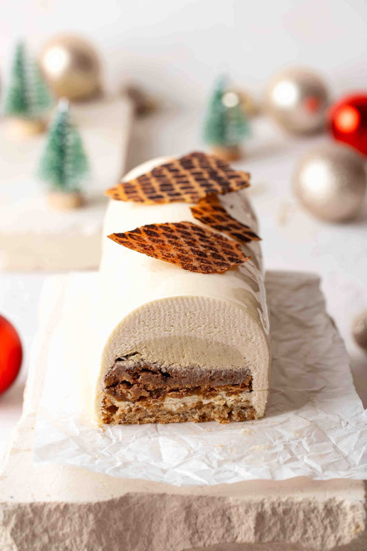 Bûche Café Tonka Gianduja