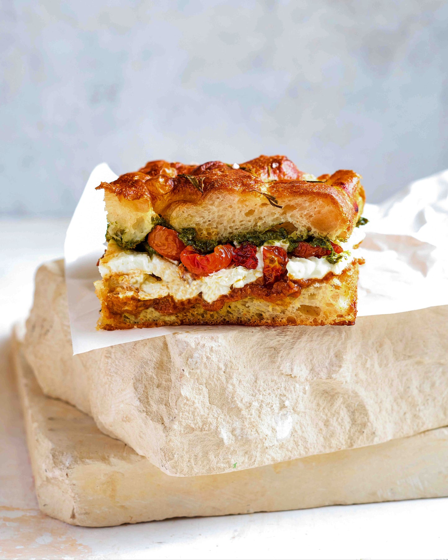 Burrata Pizza Focaccia