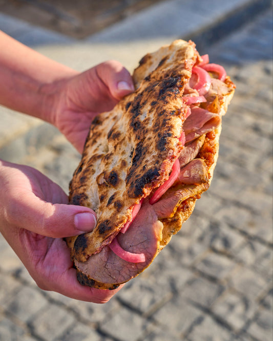 Roastbeef Muhamara Sumac Sandwich