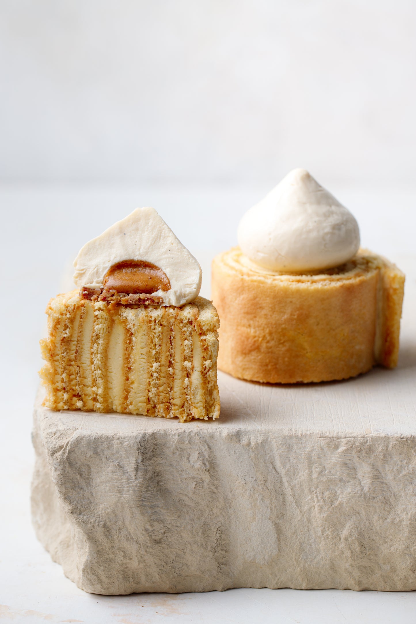 Vanilla Salted Caramel Gâteau